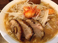 「限定味噌ラーメン【800円】煮玉子サービス」@麺バカ息子の写真
