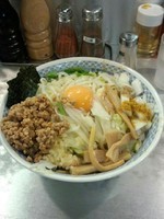 「台湾まぜそば（ヤサイ少し多め・ニンニク）」@らーめん大 練馬店の写真