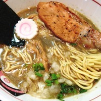 「10倍にぼしそば（限定）＋和え玉」@おおぜき中華そば店の写真