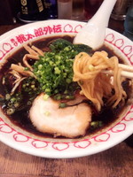 「浅草ブラック780円」@支那そば きび 桃太郎外伝の写真