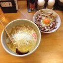 特製塩ラーメン&チャー玉丼