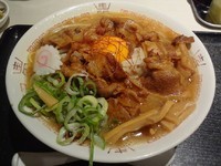 「特製肉そば　卵黄入り（830円）」@徳島中華そば 中にしの写真