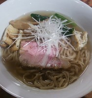 「【１０月１０日限定価格】サンマ節ラーメン  ５００円」@麺や 松辰の写真