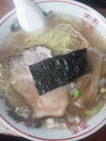 「塩ラーメン￥７００（硬め）」@米屋の写真