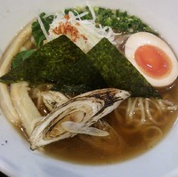 「【昼夜各１０食限定】シオユ秋味　    ８００円」@麺や 蒼 AOIの写真