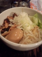 「特製油そば　並　830円」@油そば 大黒屋の写真