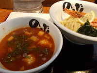 「海老塩つけ麺」@のぶの写真