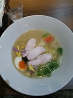 「鶏白湯麺塩」@鶏白湯麺飯 暖家の写真