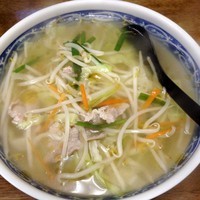 「タンメン　650円」@華月の写真