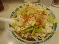 「細麺桂花＋トッピングキャベツ」@桂花ラーメン 末広店の写真