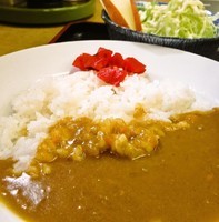「半カレーセット(750円)」@まんぷく食堂の写真