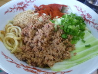 「汁なし坦々麺」@自家製麺 てんかの写真