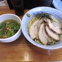 チャーシュー淡麗塩つけ麺(中盛)