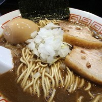 「IKA（限定）750円+味玉」@中華ソバ 伊吹の写真