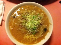 「味噌ラーメン+太麺 660円」@中華料理ふじよしの写真