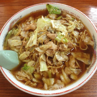 「スープ入り焼きそば」@こばや食堂の写真