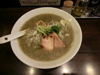 「目黒ブラック煮干しそば（￥780）」@麺屋 航の写真