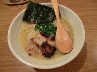 「ラーメン　ぽてり（￥680）」@鶏ポタラーメン THANK 大門店の写真