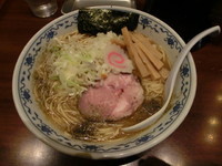 「煮干しそば（￥750）」@煮干中華そば 鈴蘭 新宿店の写真