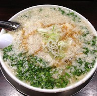 「ニラと肉味噌らーめん、鬼油（￥900）」@らーめん潤 蒲田店の写真