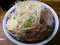 「小ラーメン　ニンニクアブラ　700円」@ラーメン二郎 新小金井街道店の写真