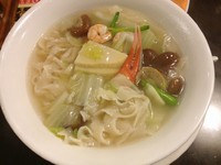 「海鮮の特製広東刀削麺(期間限定)」@バーミヤン 江東白河店の写真