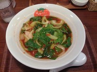 「宝天麺（とまとらーめん）」@とまとの里 信濃路 梅田店の写真