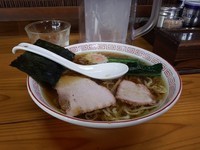 「手打ち中華そば（小）」@とら食堂の写真