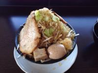 「野菜らーめん　大盛り＋味玉＋チャーシュー」@麺屋 一心の写真