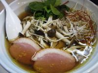 「【9月限定】キノコの醤油らぁ麺800円」@桜台らぁ麺 美志満の写真