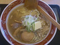 「塩バターきのこらーめん ￥750」@麺処 福吉 極の写真