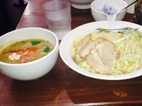 「（9月限定延長）吟醸海老煮干つけ麺（中盛）¥880」@ラーメン愉悦処 似星の写真