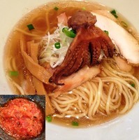 「タコそば（トマト）10/13，14限定」@麺や 蒼 AOIの写真