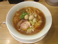 「江戸前中華そば・並盛」@江戸前つけ麺 サスケの写真