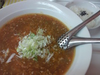 「坦坦麺(小ライス付き)¥800」@麺屋はなまるの写真