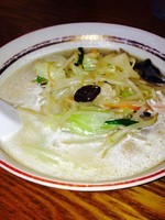 「横浜たんめん（塩）¥700−メンバー割引¥100」@支那そば・横浜タンメン 阿波家の写真