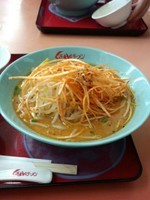 「ネギ味噌ラーメン（ニンニク増し）」@くるまやラーメン 東村山店の写真