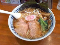 「中華そば、大盛り」@手打ち中華そば 竹の助の写真