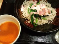 「完熟トマトつけそば４８０円」@いろり庵 きらく 大井町店の写真