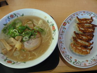 「こってりラーメン」@餃子の王将 EXPASA多賀店の写真