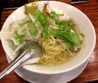 「冷やし塩鶏わんたんめん（880円）」@広州市場 西新宿店の写真