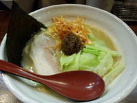 「熟成練り醤油らーめん(並盛160g)７００円」@『   』（無銘）の写真