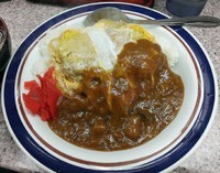 「カレーかつ丼\520」@名代 富士そば 浅草店の写真