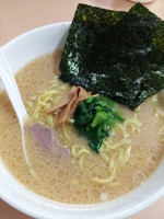 「味濱家ラーメン（固め薄め少なめ）　680円」@横浜ラーメン 味濱家の写真