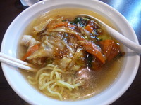 「スタミナラーメン塩ver（700円）」@スタミナラーメン 馬しゃ屋の写真