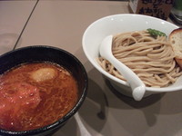 「海老トマトつけ麺+味玉」@つけ麺 五ノ神製作所の写真