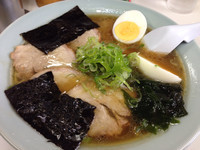 「チャーシュー麺 ゆで卵」@ラーメンショップ 寒川店の写真