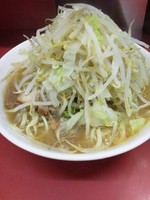 「ラーメン 麺少なめ　\650」@ラーメン二郎 ひばりヶ丘駅前店の写真