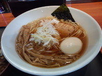 「限定 煮干しそば 味玉」@中華そば 輝羅の写真