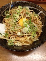 「まぜめん こってりごま+小ライス」@らーめん ごまやの写真